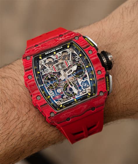 richard mille red yellow|Richard Mille 11 03 price.